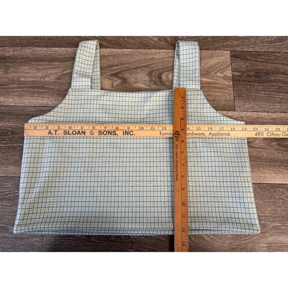 NWOT AMERICAN EAGLE PLAID FLANNEL TANK CROP TOP WOMENS PLUS SIZE XXL - Picture 3 of 5